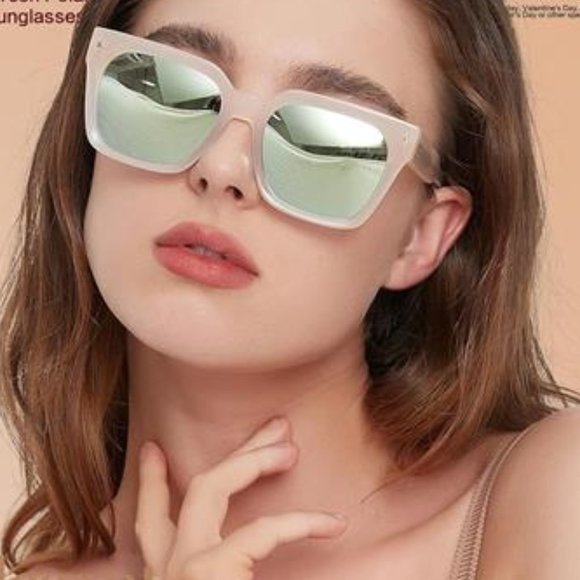 ?Polarized Sunglasses for Women: UV Protection Womens and Mens Square Shades main image 6